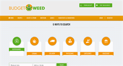 Desktop Screenshot of budgetweed.com